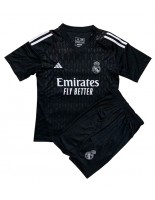 Real Madrid Brankářské Alternativní dres pro děti 2023-24 Krátký Rukáv (+ trenýrky)